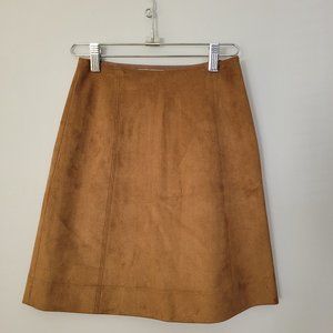 Aritzia Babaton Faux Suede Skirt
